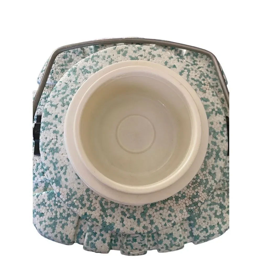 Vintage Hamilton, skotch Suntide picnic jug Styrofoam drink holder ￼